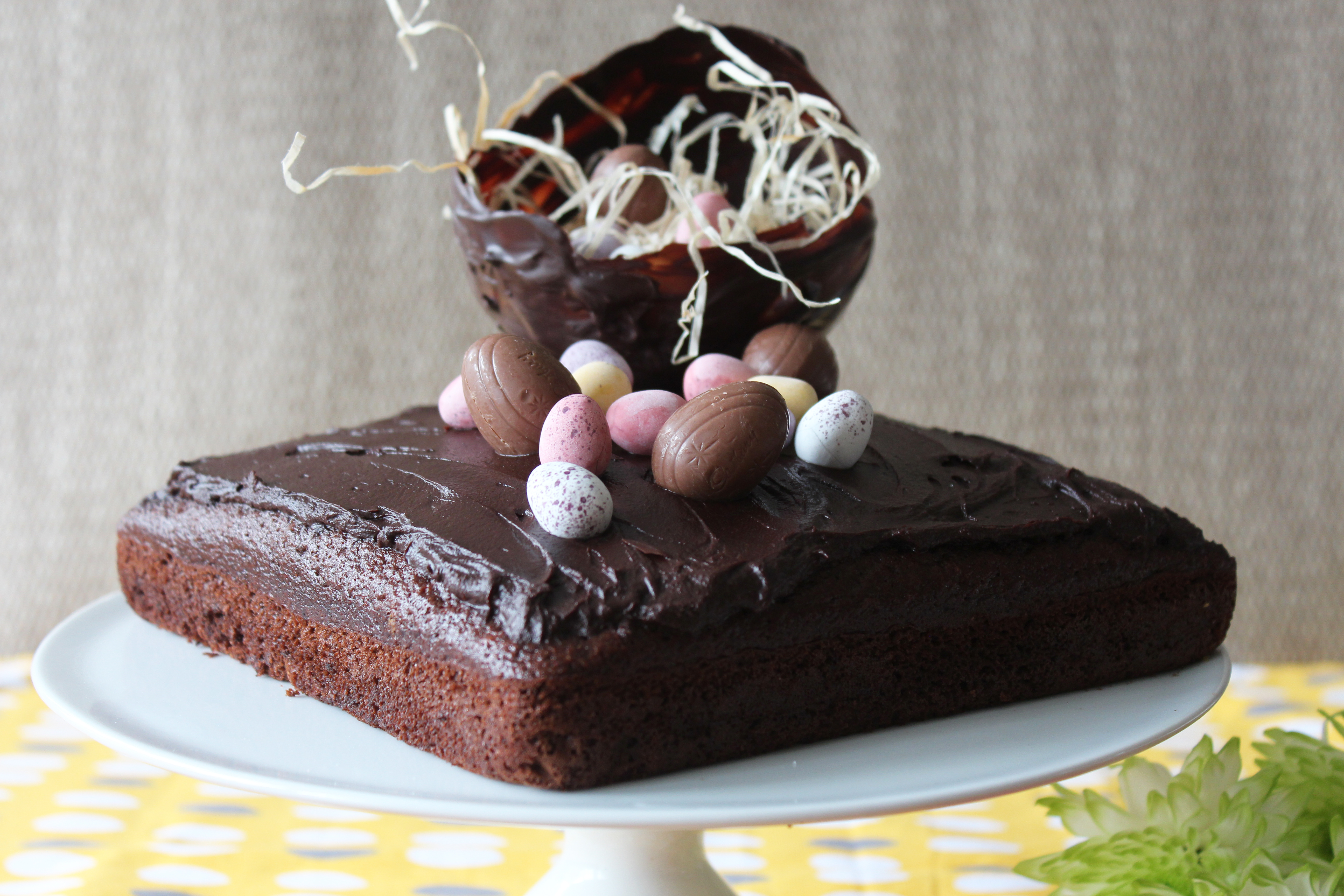 Easter chocolate cake4