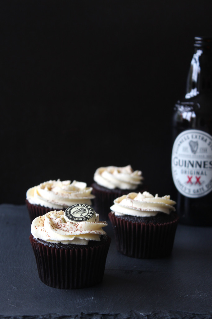 Guinness cupcake