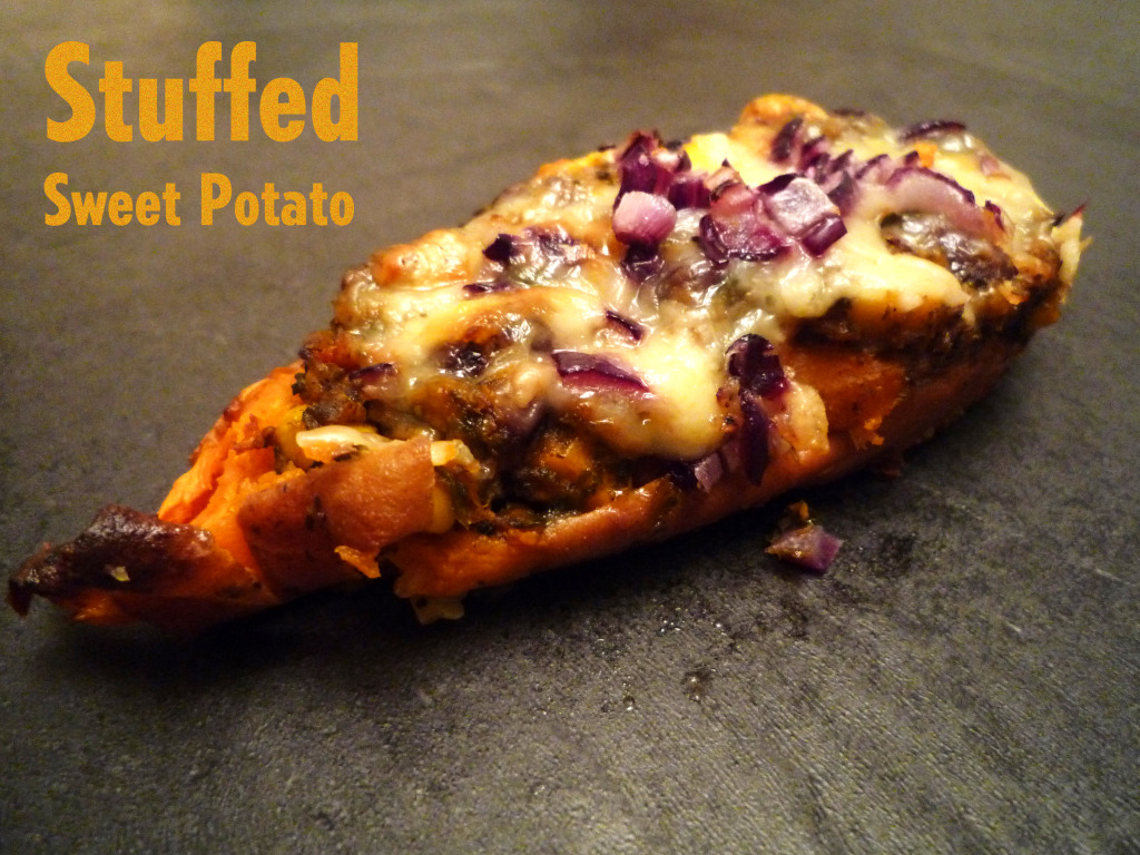 stuffed sweet potato