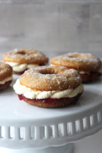 jam cream doughnuts